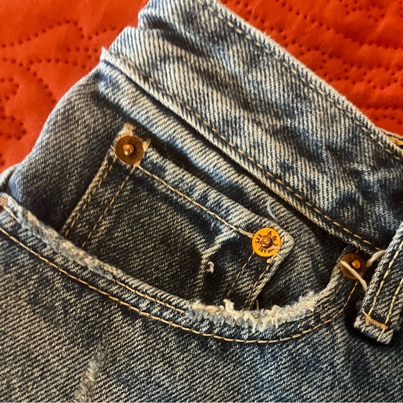 🛍️ 3 For $10🛍️ Abercrombie & Fitch Annie High Rise Shorts, Size 0 - Picture 3 of 9